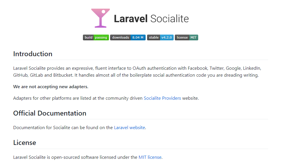 Laravel Socialite