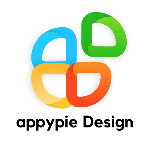 the image shows a logo of appypie design company