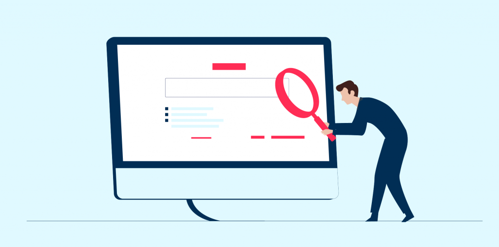 The picture shows the user experience (UX)